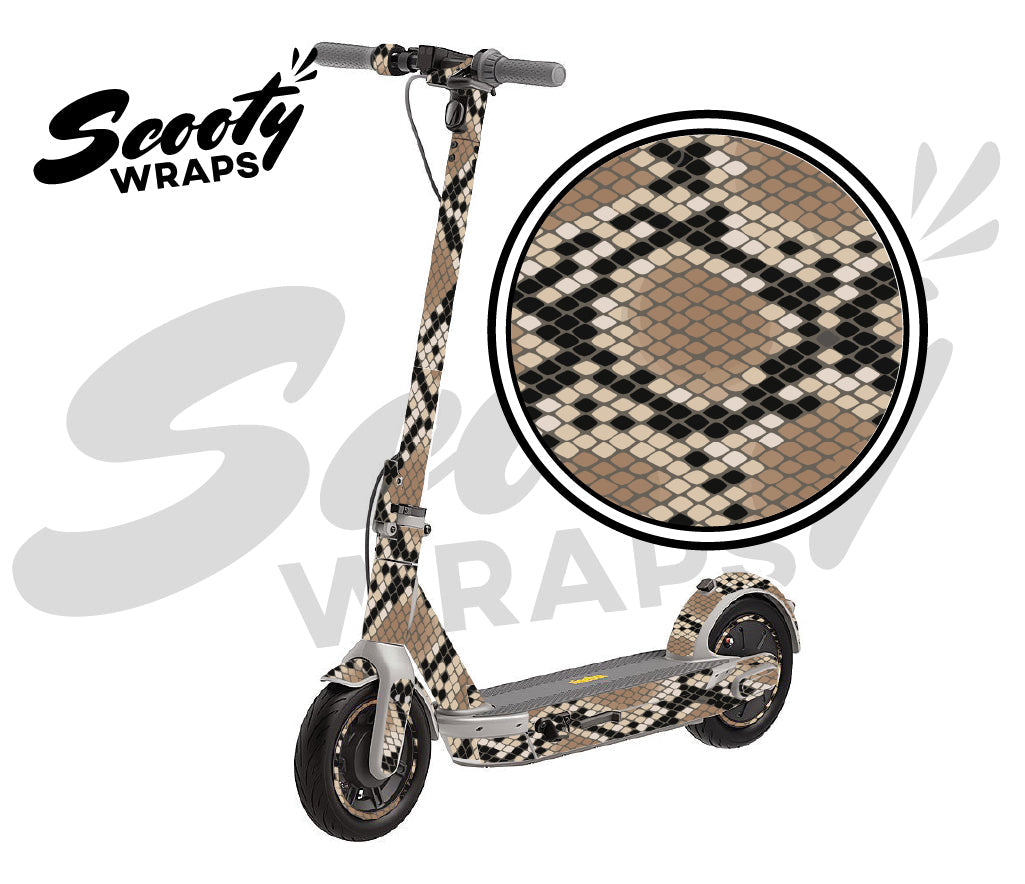 Snake Brown - Ninebot Max G30LP Wrap