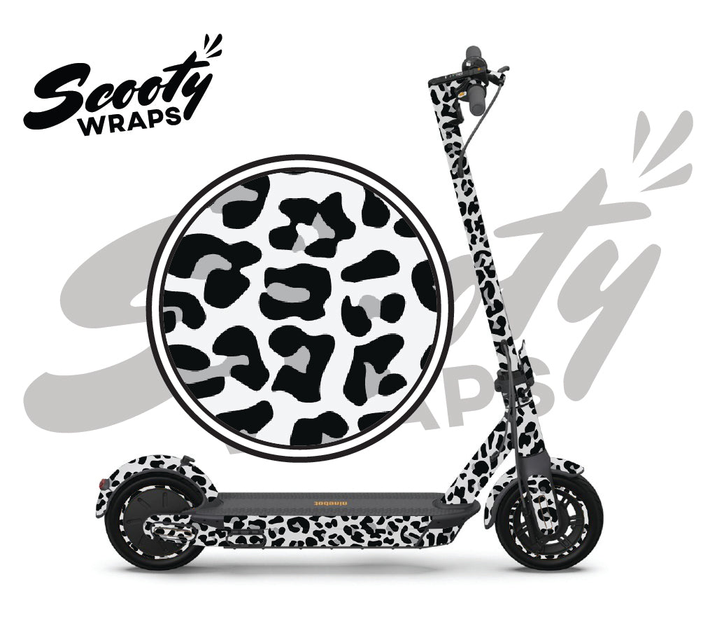 White Cheetah - Ninebot Max G30P Wrap