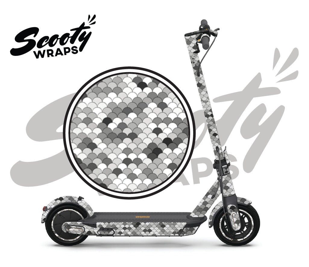 Ninebot Max G30P Picture-Perfect Pattern Scooter Wrap - High-Quality Vinyl Skin by Scooty Wraps