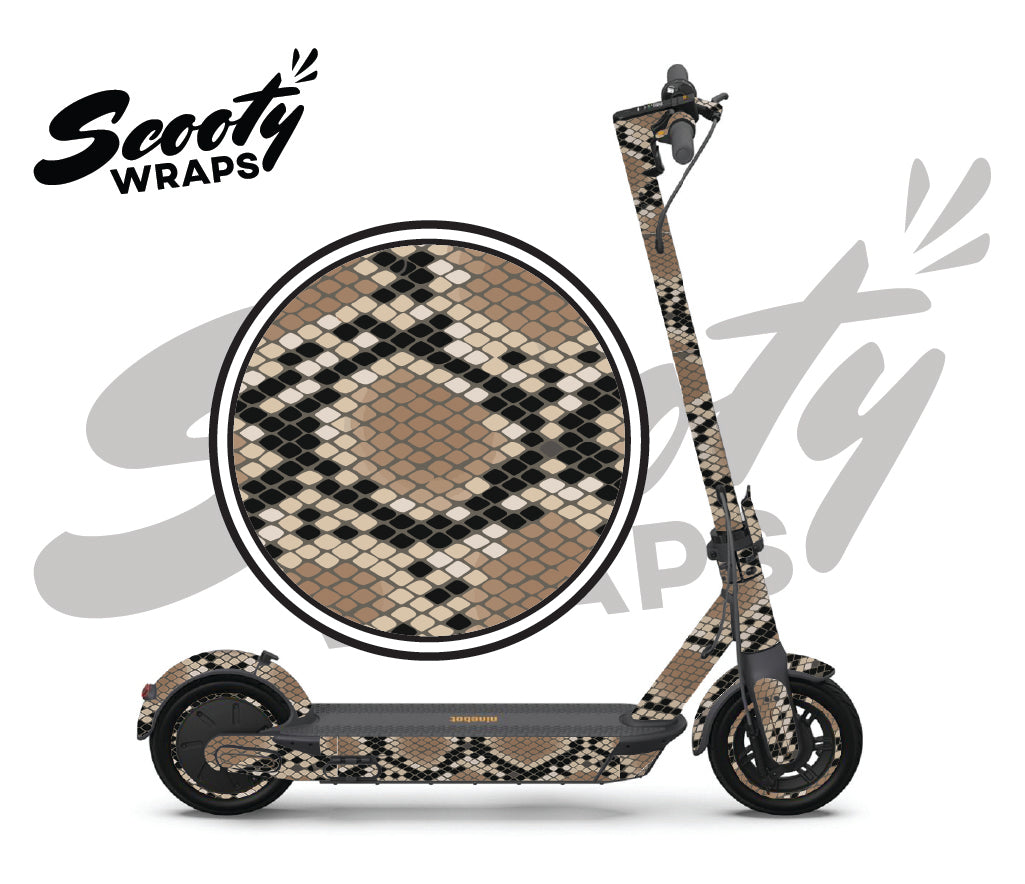 Snake Brown - Ninebot Max G30P Wrap