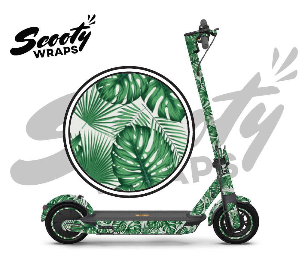 Ninebot Max G30P Picture-Perfect Pattern Scooter Wrap - High-Quality Vinyl Skin by Scooty Wraps