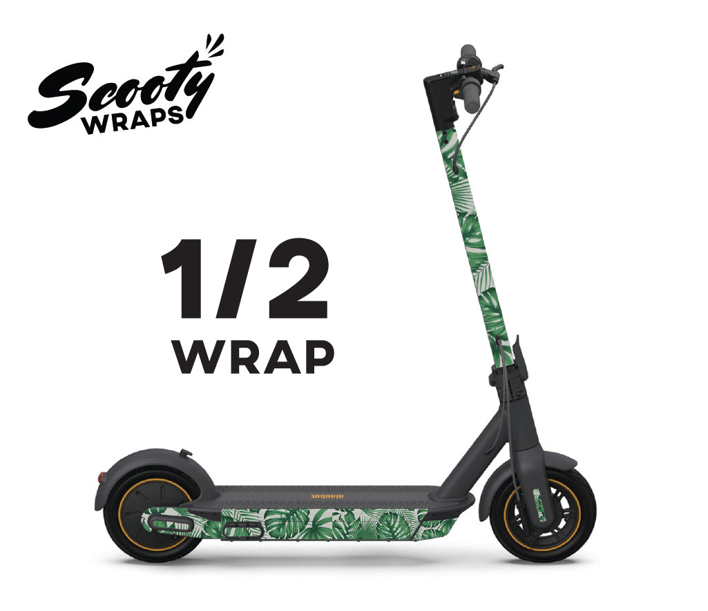 Floral Green - Ninebot Max G30P Wrap