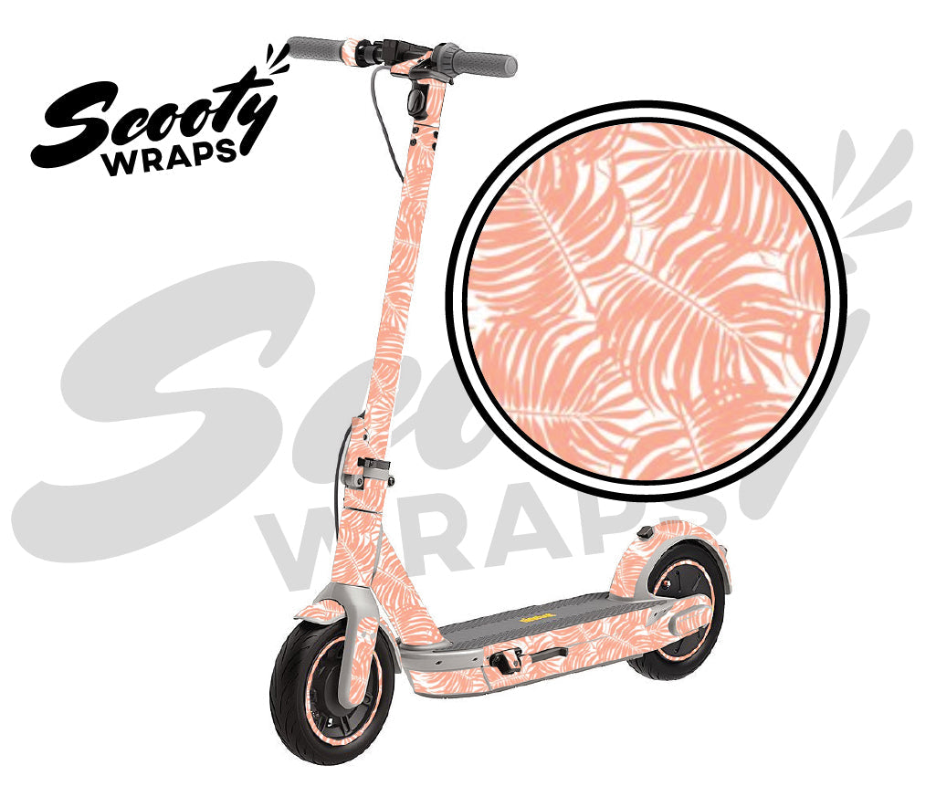 Floral Peach - Ninebot Max G30LP Wrap