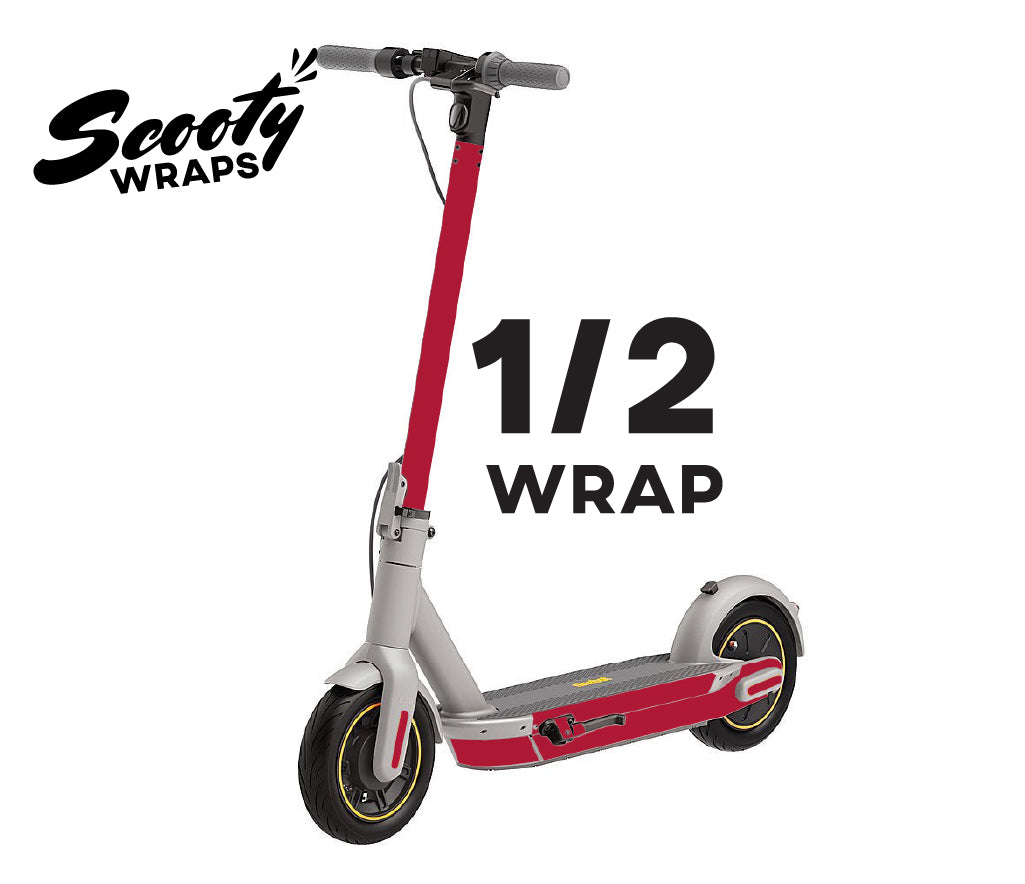 Electric Scooter Wrap - Custom Business/Fleet - Ninebot Max G30LP