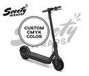 Custom CMYK Color - Ninebot Max G30P Wrap
