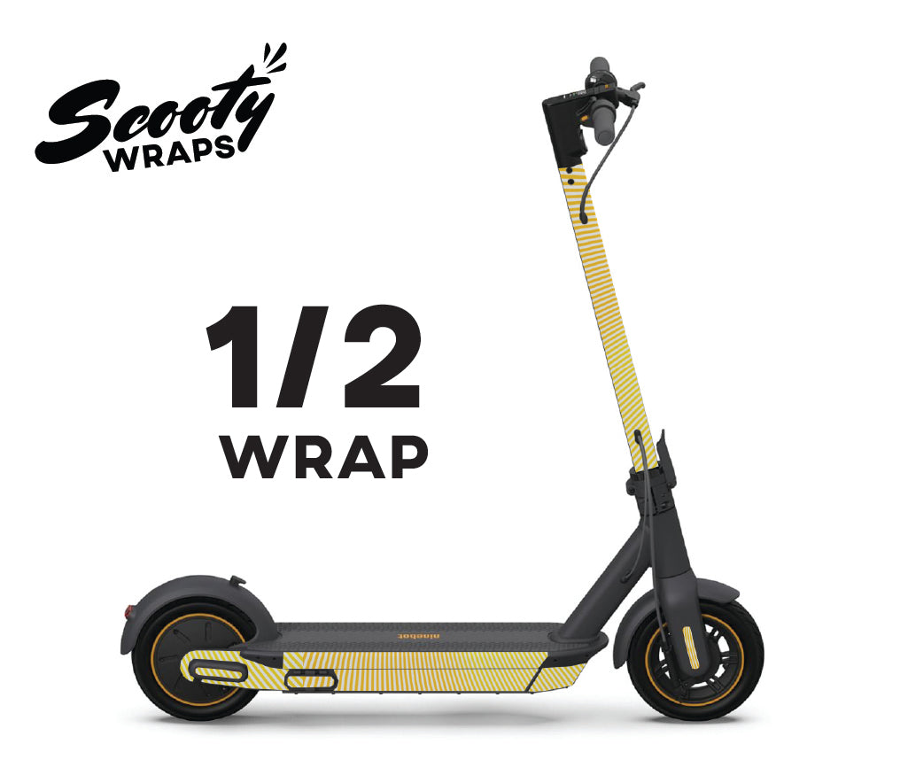 Lines Yellow - Ninebot Max G30P Wrap