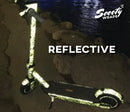 Enhance Your Ride with Reflective Electric Scooter Wrap - Ninebot Zing E10/E12 Vinyl Skin Graphic Kit by Scooty Wraps