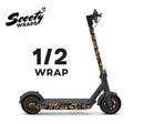 Segway Ninebot Max G30P Half Wrap - Scootywrap Vinyl Skin Kit