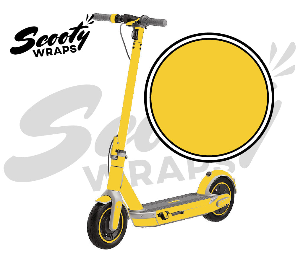 Ninebot Max G30LP Solid Color Scooter Wrap - High-Quality CMYK Vinyl Skin by Scooty Wraps