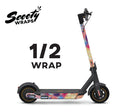 Segway Ninebot Max G30P Half Wrap - Scootywrap Vinyl Skin Kit