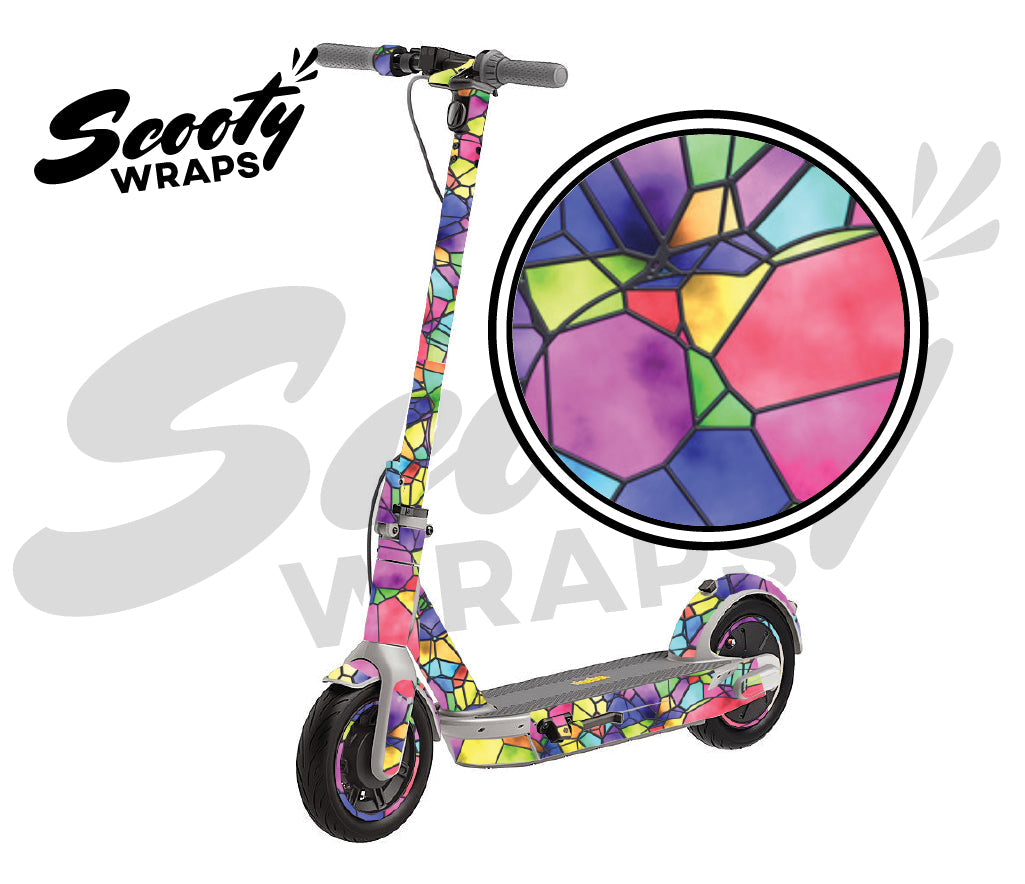 Ninebot Max G30LP Picture-Perfect Pattern Scooter Wrap - High-Quality Vinyl Skin by Scooty Wraps