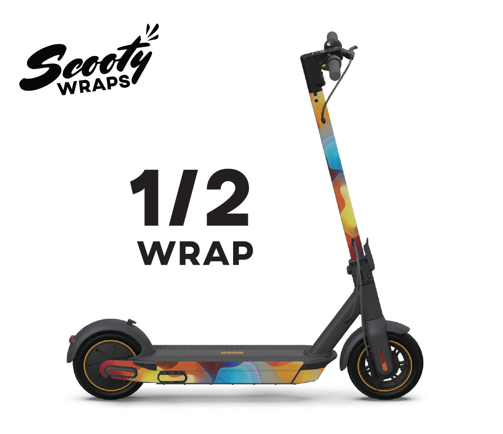 Wavy Multicolor - Ninebot Max G30P Wrap