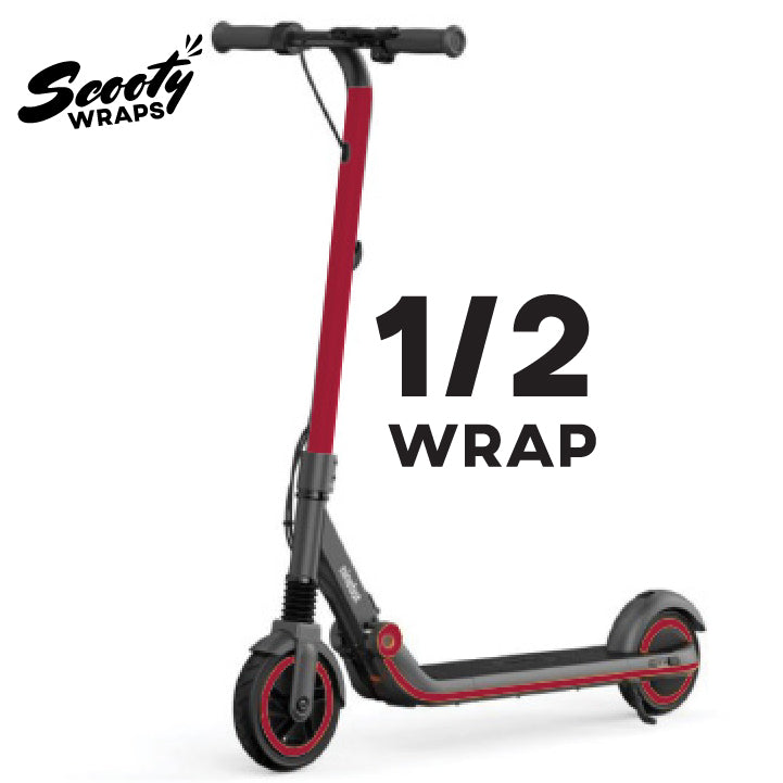 Electric Scooter Wrap Zebra Ninebot Zing E10 E12 Scooty