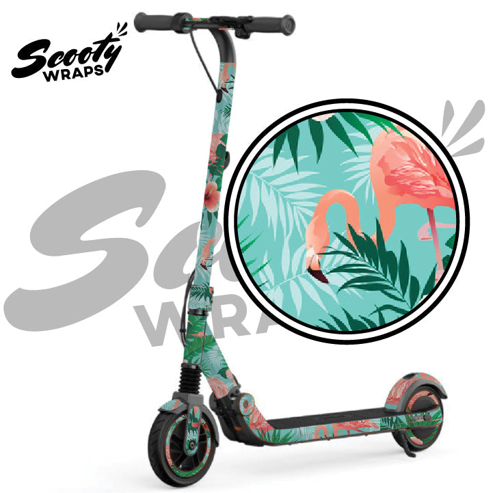 Ninebot Zing E10 E12 Picture-Perfect Pattern Scooter Wrap - High-Quality Vinyl Skin by Scooty Wraps